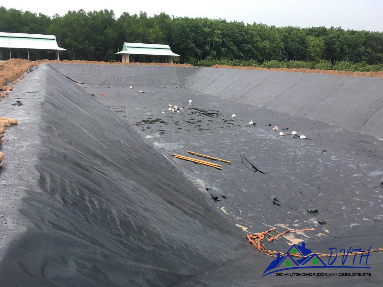 Bạt lót hồ tại Lâm Đồng